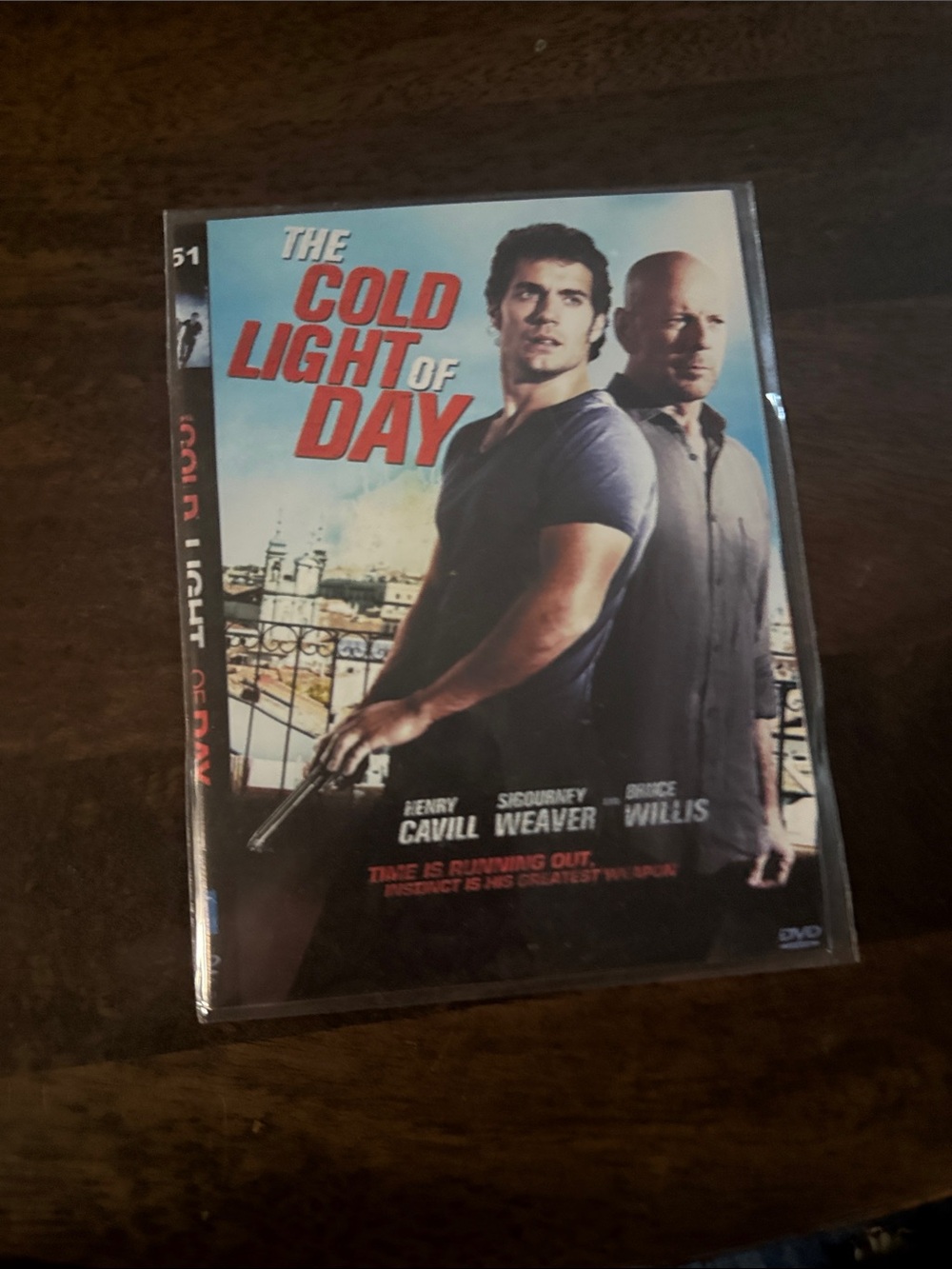 The Cold Light of Day (DVD) - Black Cover
